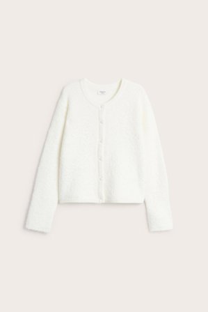 Kappahl | Strikkejakke | Offwhite