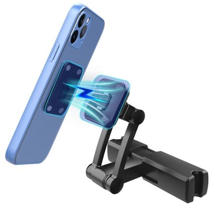 Universal magnetisk biltelefonholder til nakkestøtten