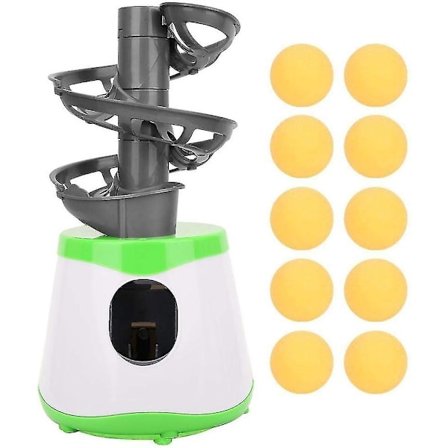 Automaattinen Pöytätennispallokone Harjoitteluun Ping Pong Automaattinen Syöttökone 10 Palloa Urheilukoulutukseen