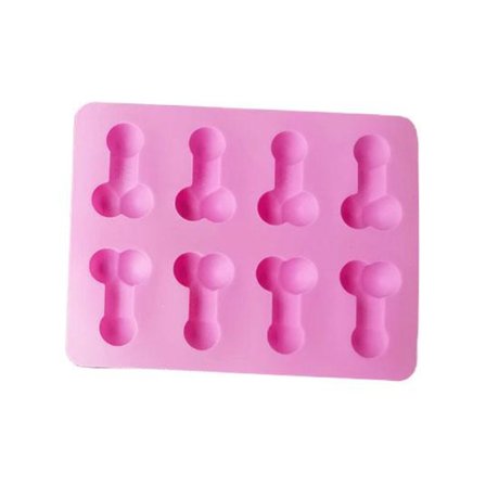 Silikonform for baking / sjokolade - Penis