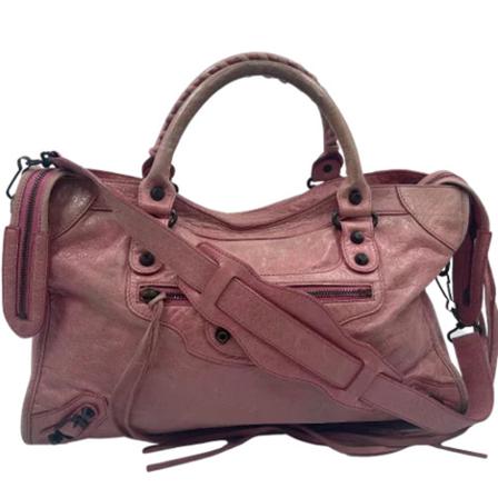 Balenciaga Vintage, Pre-owned Handbags Roze, Dames, Maat:ONE Size