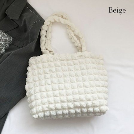 Skuldertasker Underarmstaske BEIGE