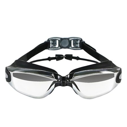 Simglasögon, flexibel näsbrygga, läckagesäker design, strömlinjeformad design, utmärkt val för simning och vattengympa speglade Co