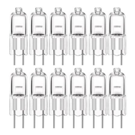 G4 halogenlampor 10W - 20W 12V - Varmvita