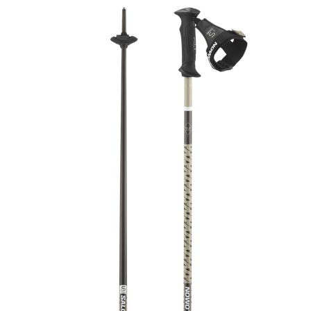 Salomon - Bastones de esquí alpino Bastones Polar Prime Ergo S3 - Light Bronze Met.