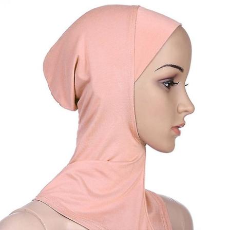 Muslim-alushuivi Naisten Hunnu Hijab Päähuivit Pinkki