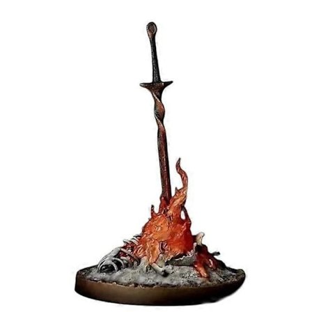 21CM Dark Souls Actionfigur Eldglødende Sværd Samlermodel Legetøj til Venner Gave 21cm ikke æske 21cm ikke æske zx