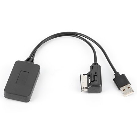 AMI MMI Bluetooth-adapter Aux-kabel med USB-strømforsyning Passer for A5 8T A6 4F A8 4E Q7 7L