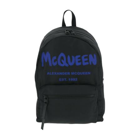 Alexander McQueen, Backpacks Zwart, Heren, Maat:ONE Size