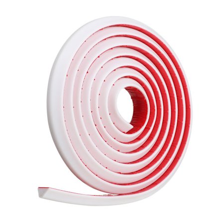 Varm 2025 Vandstop Brusebarriere HVID 100CM Hvid