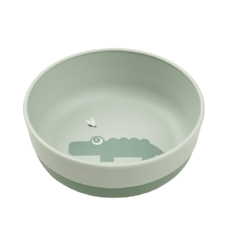 Done by Deer Foodie bowl Croco Green Mata & äta Grön Ø12,5 x H 4,5 cm 375 ml