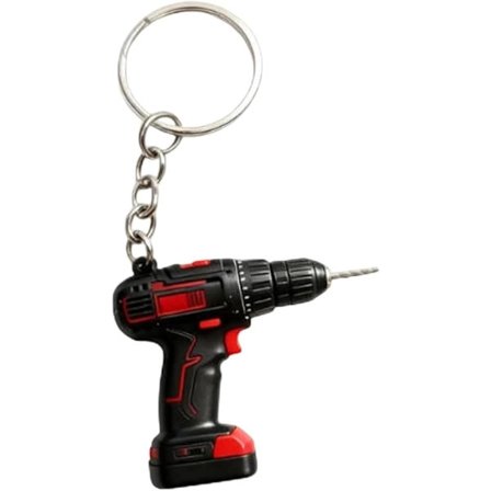 Værktøjs nøglering til hverdagsopgaver, Power Tools nøglering gave, nøgleringe tilbehør.