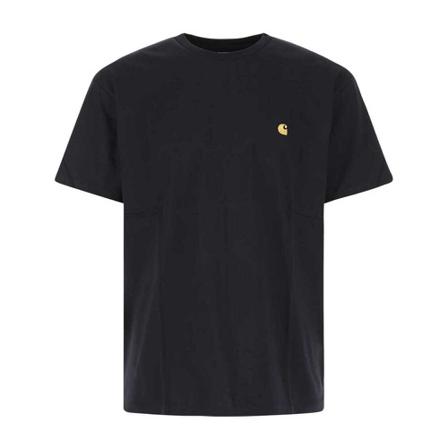 Carhartt Wip, T-Shirts Niebieski, Mężczyzna, Rozmiar: S