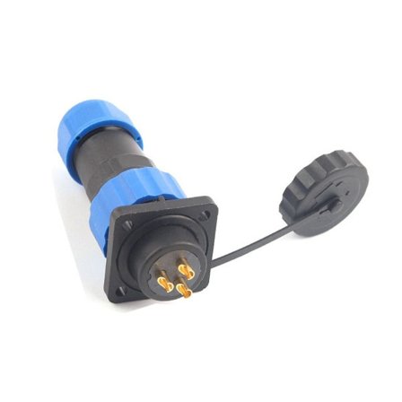 Pluggkontakt Sirkulær kontakt Industriell strømkontakt