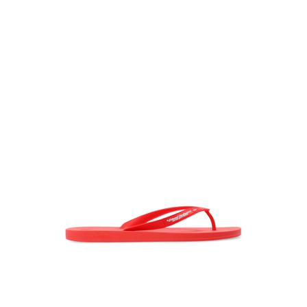 Diesel, Sa- Kauay slides with logo Rood, Heren, Maat:42 EU,rubber