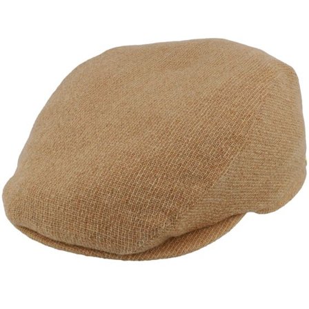 Mayser - Beige flatcap Keps - Frankie Amaro Camel Flat Cap @ Hatstore