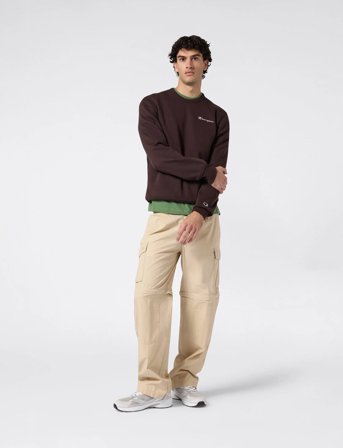 Champion Crewneck Sweatshirt - Brown - XL