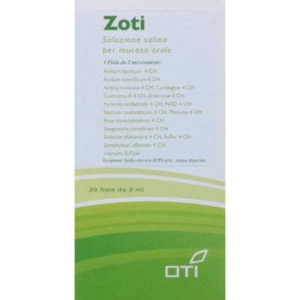 Oti Zoti Composto 20 Fiale Fisiologiche 2ml