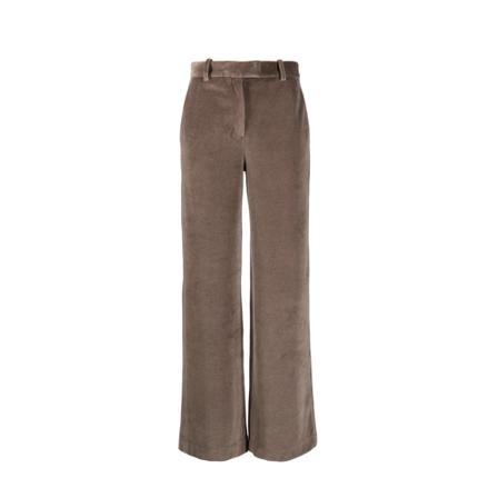Circolo 1901, Wide Trousers Bruin, Dames, Maat:S