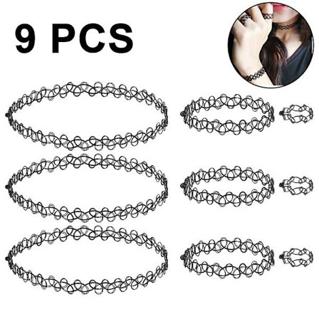 Elastinen Choker Tähti Kaulakoru Tatuointi Choker Kaulakorut Naisille Ja Tytöille Muovi Minimalistinen Kaulakoru Korut