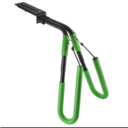 Cykel Surf Rack Surfbræt Cykelholder Justerbar Cykel Surfbræt Bærer Rack Til Shortboard Wakeboard Board (Orange)