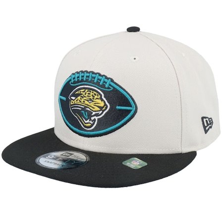 New Era - NFL Beige snapback Czapka Z Daszkiem - Jacksonville Jaguars Nfl24 Sideline His 9FIFTY Stone/Black Snapback @ Hatstore