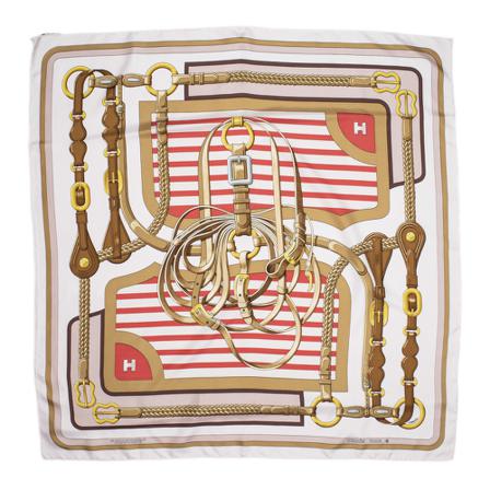Hermès Vintage, Pre-owned Scarf Roze, Dames, Maat:ONE Size