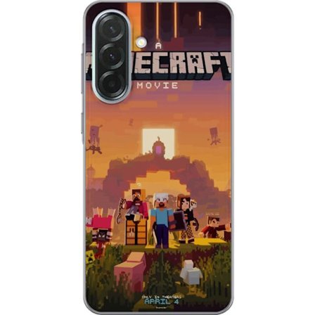 Kompatibel Mobilcover til Samsung Galaxy A36 Minecraft Pixel Spil Byg Blok