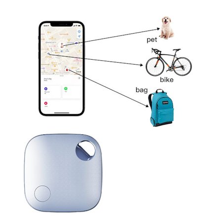 Mini GPS Tracker - Realtidssporing, app uden abonnement, IP65
