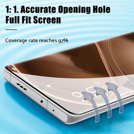 5 stk. skærmbeskytter til OPPO Find X5 Lite Lite Hydrogel Film