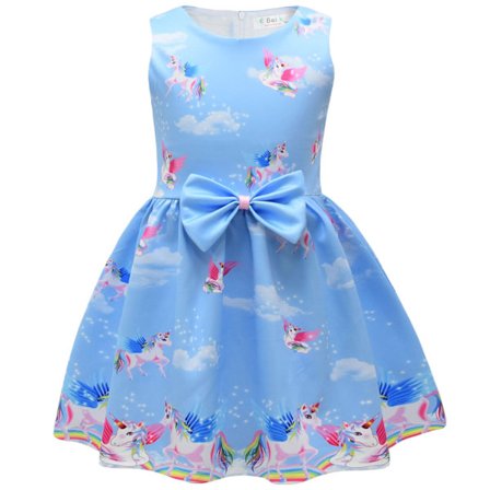 Girls Cosplay Dress Bowknot Dress Christmas Halloween Party