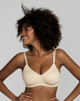 Bh uten bøyle Melanie Beige - D80 - Dorina