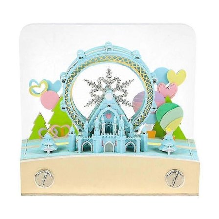 Time Piece Kalender 2026 Skrivebordskalender 3D Avrivningskalender Papirskjæringskunst