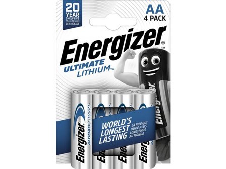 Energizer Batteri Ultimate AA 4/fp - Lyreco - Kontorsmaskiner - Batterier - AA