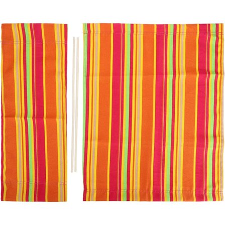 994338 Stol Canvas -päällinen, 1 setti Ohjaajan Stol Canvas -vaihtoistuin Kangas Kotitarvikkeet Huonekalutarvikkeet (Värikäs)