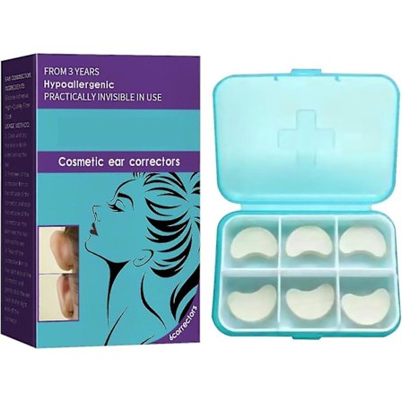 Ørekorrigerere for voksne, kosmetisk ørekorrigerer, øre-klistremerker for å feste ørene bakover