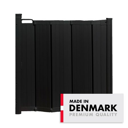 BabyDan Guardme Gitter Foldbart Sort 55-89 cm, Børn & Forældre, Børneværelset, Øvrig