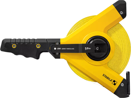 Stabila LMB1000 Målebånd glassfiber 50 m, Måleinstrumenter