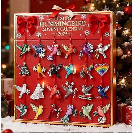 Julkalender 2025 Full-Style Akryldekoration