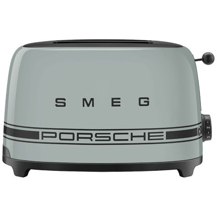 Smeg Porsche Special Edition brødrister 2 skiver, shade green - Kjøp kjøkkenmaskin hos Bakeren og Kokken