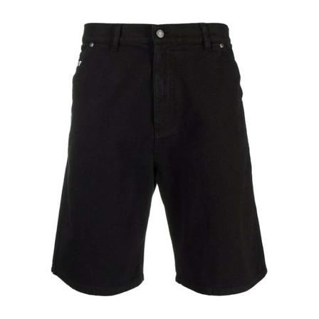 Msgm, Shorts Zwart, Heren, Maat:M