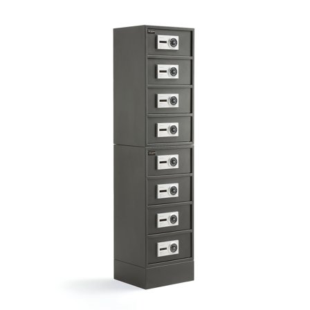 Tresor VALUE mit 8 Fächern und Codeschloss