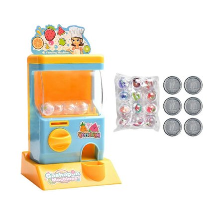 Nostalginen lelukone koura-automaatti, kannettava juhliin ja kotiin [YATOY]