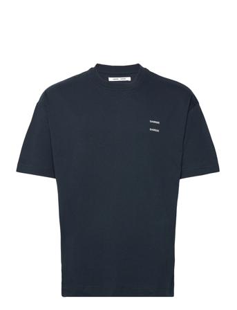 Joel T-Shirt 11415 T-shirts Short-sleeved Blå Samsøe Samsøe