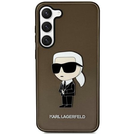 Karl Lagerfeld KLHCS23SHNIKTCK S23 S911 musta/musta kovakotelo Ikonik Karl Lagerfeld Karl Lagerfeld