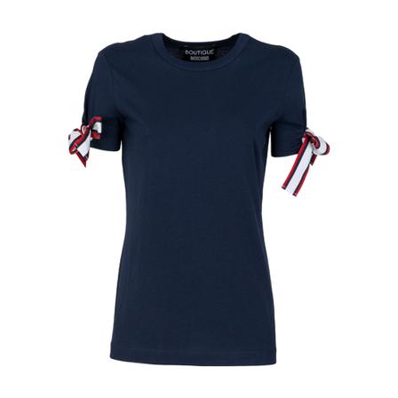 Boutique Moschino T-shirt , Blauw , Dames , Maat: S