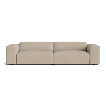Soma XL 3 personers sofa - Aurora Beige - 312x101x75 - Sofa, 3 personers sofa