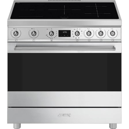 Smeg - Komfyr C9IMX2 Rustfri