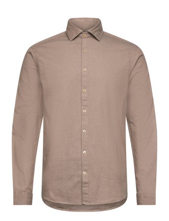 Lindbergh | Soft Indigo Stretch Shirt L/S | L