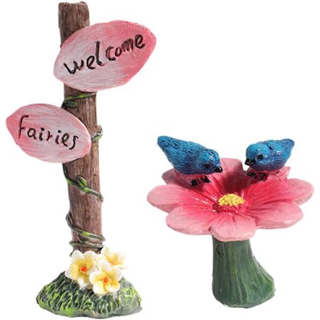 Välkomstskyltar Fe Trädgårdsdekoration